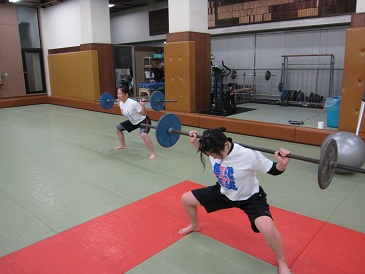 １０：柔道選手の筋力トレーニング　01